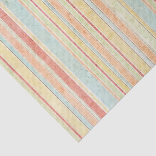 Shabby Stripes Pattern Tissuepapier (Detail)