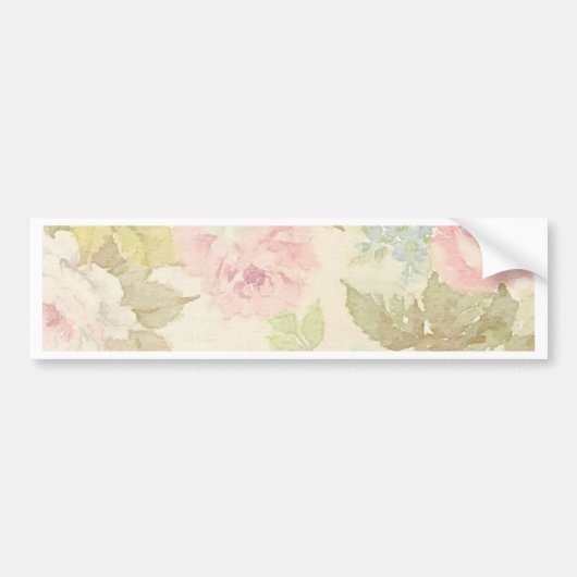 Shabby Tea Party Bumpersticker (Voorkant)
