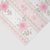 Shabby, Victoriaans, floreel, behangselpapier, , Tissuepapier (Detail)