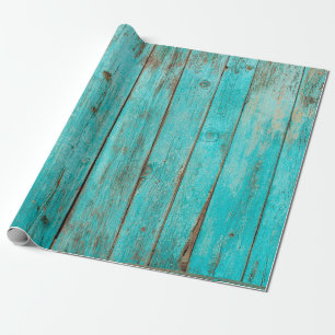 Shabby Wood Backgroundwood, beach, background, blu Cadeaupapier
