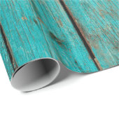 Shabby Wood Backgroundwood, beach, background, blu Cadeaupapier (Rol Hoek)