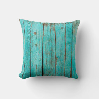 Shabby Wood Backgroundwood, beach, background, blu Kussen
