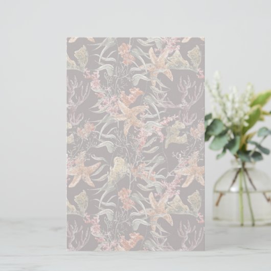 Shabby Zee Life Pattern Briefpapier (Staand voorkant)