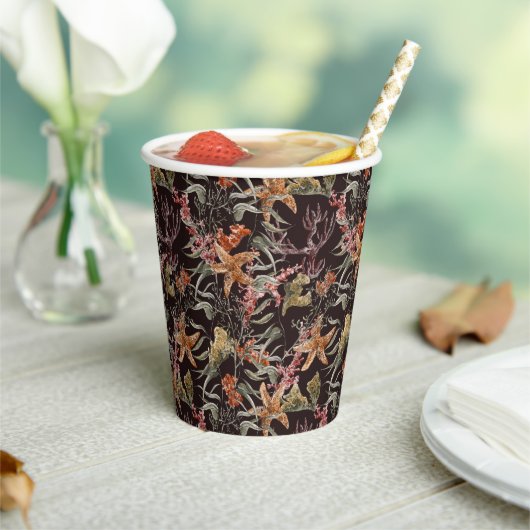 Shabby Zee Life Pattern Papieren Bekers (Insitu)