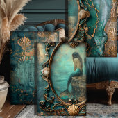 Shabby Zeemeermin, Fantasie, Barok Shells Tissuepapier
