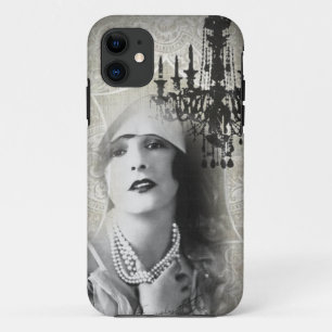 shabbychic Chandelier  Paris Lady Mode Case-Mate iPhone Case