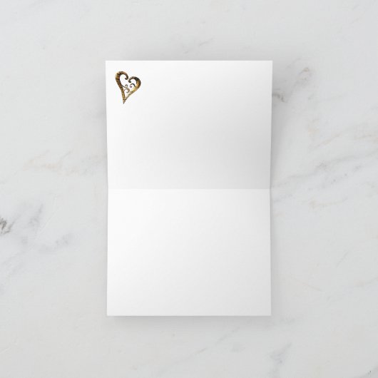 ShabbyChic  - Hartelijk dank - Kaart (Binnen)