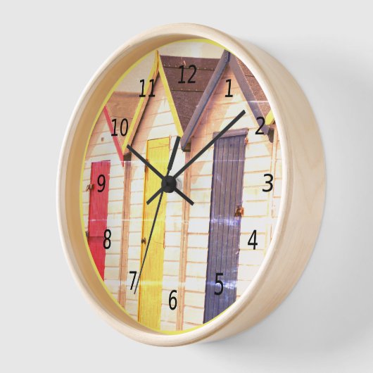 , shabbykic, badhutten, geel (Hoek)