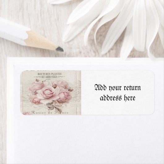 shabbykic, rustic, , floreel, collage, land; etiket (Insitu)