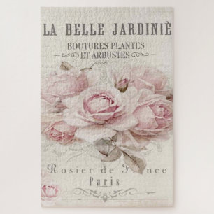 shabbykic, rustic, , floreel, collage, land; legpuzzel