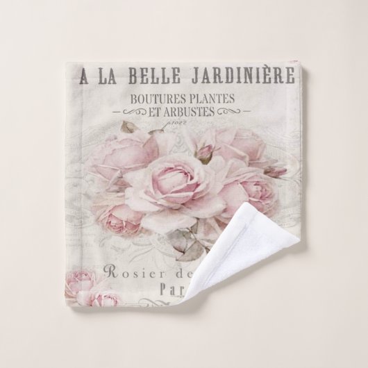 shabbykic, rustic, , floreel, collage, land; washandje (Wasdoekje)