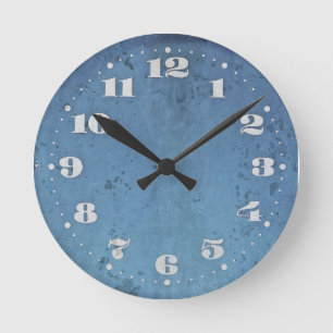 shabbyklok ronde klok