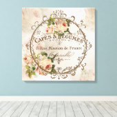 ShabbyVintageRoses3 - Verpakt canvas (Insitu (Houten vloer))