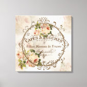 ShabbyVintageRoses3 - Verpakt canvas (Voorkant)