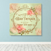 ShabbyVintageRoses3 - Verpakt canvas (Insitu (Houten vloer))