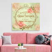 ShabbyVintageRoses3 - Verpakt canvas (Insitu (Woonkamer))