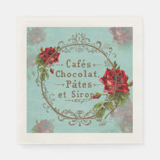 ShabbyVintageRoses - Papier-luiers Servet
