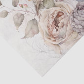 Shabbyvogels en bloemen tissuepapier (Detail)