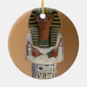 Shabti afbeelding van Ramesses IV, Nieuw Koninkrij Keramisch Ornament (Achterkant)