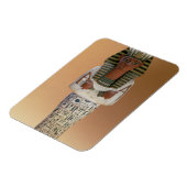 Shabti afbeelding van Ramesses IV, Nieuw Koninkrij Magneet (Linkerzijde)