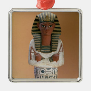 Shabti afbeelding van Ramesses IV, Nieuw Koninkrij Metalen Ornament