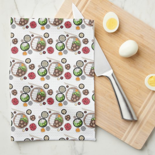 Shabu-Shabu Japan Japanse keuken Hotpot Theedoek (Quarter Fold)