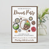 Shabu-Shabu Japans voedselfeest Hotpot Kaart (Staand voorkant)