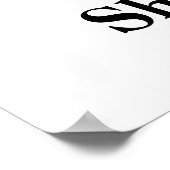 Shack gebeurt Funny Ham Radio Shack Poster (Hoek)