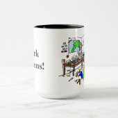 Shack is Funny Ham Radio Mok (Midden)