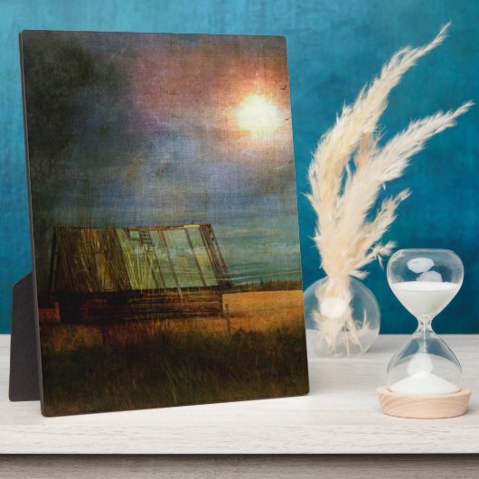 Shack on Corner Photo Plaque Fotoplaat (Zijkant)