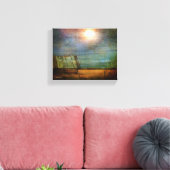 Shack on Prairie Corner Canvas Afdruk (Insitu (Woonkamer))