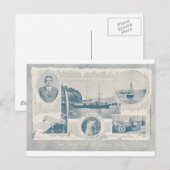 Shackleton 1908 briefkaart (Voorkant / Achterkant)