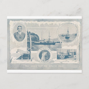 Shackleton 1908 briefkaart