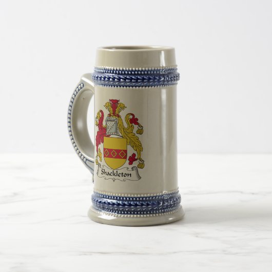 Shackleton Family Crest Bierpul (Voorkant links)