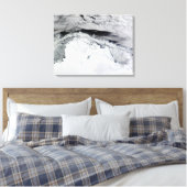 Shackleton Ice Shelf, Antarctica Canvas Afdruk (Insitu (Slaapkamer))