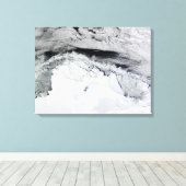 Shackleton Ice Shelf, Antarctica Canvas Afdruk (Insitu (Houten vloer))