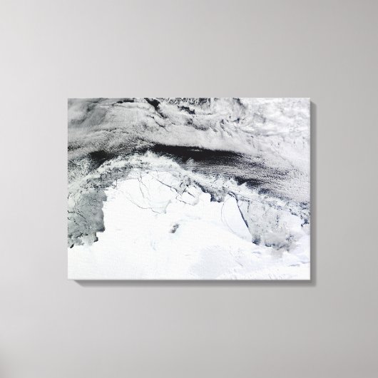 Shackleton Ice Shelf, Antarctica Canvas Afdruk (Voorkant)