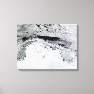 Shackleton Ice Shelf, Antarctica Canvas Afdruk