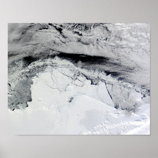 Shackleton Ice Shelf, Antarctica Poster (Voorkant)