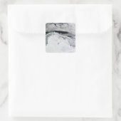 Shackleton Ice Shelf, Antarctica Vierkante Sticker (Tas)