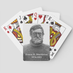 Shackleton in Antarctisch Nimrod afbeelding Speelkaarten