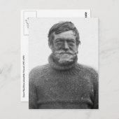 Shackletonin Antarctisch Nimrod-afbeelding en quot Briefkaart (Voorkant / Achterkant)