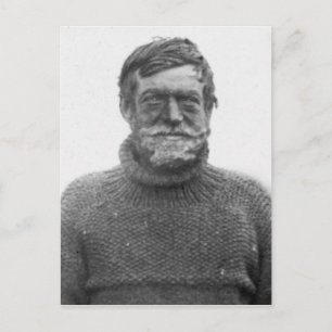 Shackletonin Antarctisch Nimrod-afbeelding en quot Briefkaart