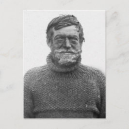 Shackletonin Antarctisch Nimrod-afbeelding en quot Briefkaart