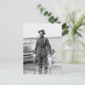 Shad Viste, begin jaren 1900 Briefkaart (Staand voorkant)