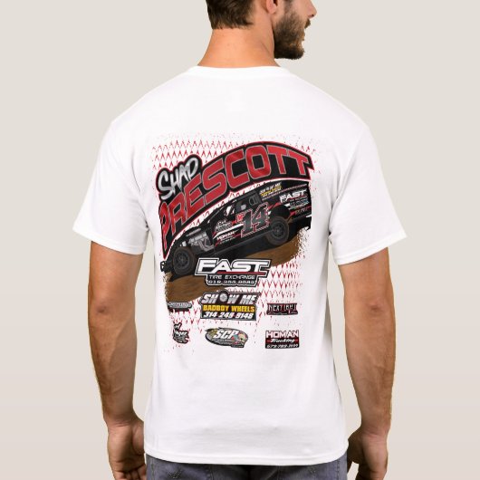 Shad White Shirt (Achterkant)