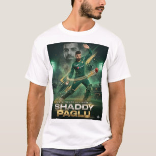 “Shadab Khan – Spin King van Pakistaans cricket Al T-shirt