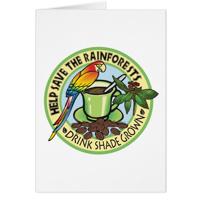 Shade Grown koffie (Voorkant)