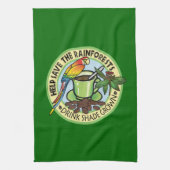 Shade Grown koffie Theedoek (Verticaal)