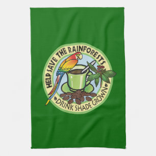 Shade Grown koffie Theedoek